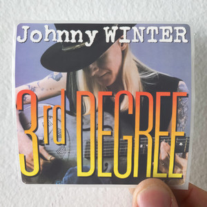 Johnny Winter 3Rd Degree Album Cover Sticker