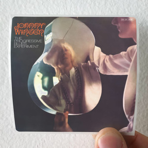 Johnny Winter The Progressive Blues Experiment Album Cover Sticker