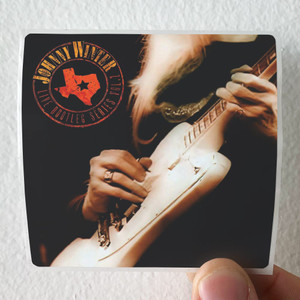Johnny Winter Live Bootleg Series Volume 2 Album Cover Sticker