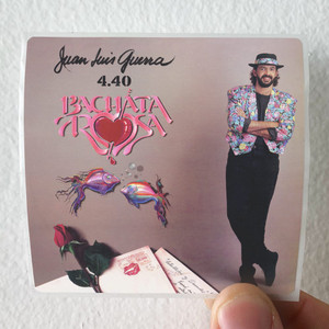 Juan Luis Guerray 440 Bachata Rosa Album Cover Sticker