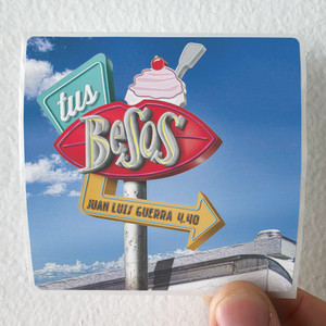 Juan Luis Guerray 440 Tus Besos Album Cover Sticker