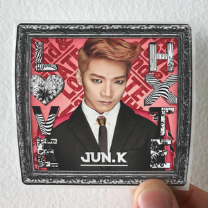 JUN K No Love Album Cover Sticker