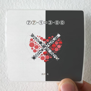 JUN K 77 1X3 00 Album Cover Sticker