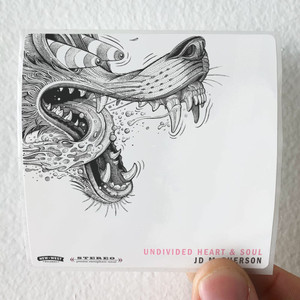 JD McPherson Undivided Heart Soul Album Cover Sticker