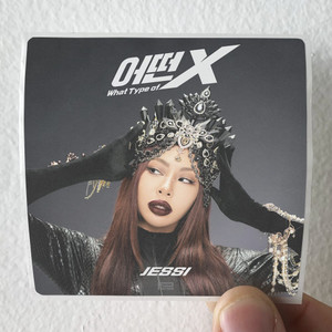 Jessi X What Type Of X Album Cover Sticker Jessi X What Type Of X Album Cover Sticker