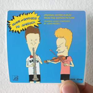 John Frizzell Beavis And Butt Head Do America Album Cover Sticker John Frizzell Beavis And Butt Head Do America Album Cover Sticker