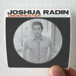 Joshua Radin Underwater Album Cover Sticker Joshua Radin Underwater Album Cover Sticker