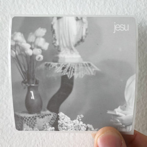Jesu Everyday I Get Closer To The Light From Which I Came Album Cover Sticker