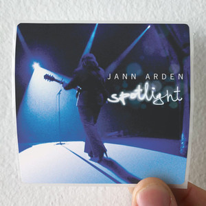 Jann Arden Spotlight Album Cover Sticker