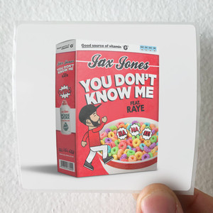 Jax Jones You Dont Know Me Album Cover Sticker