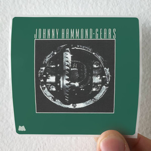 Johnny Hammond Smith Gears Album Cover Sticker