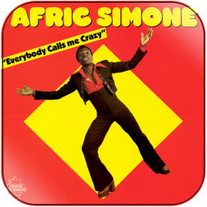 Afric Simone Everybody Call Me Crazy Album Cover Sticker Album Cover Sticker Afric Simone Everybody Call Me Crazy Album Cover Sticker Album Cover Sticker