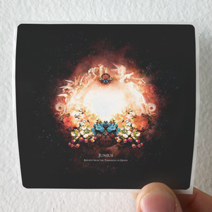 Junius Reports From The Threshold Of Death Album Cover Sticker