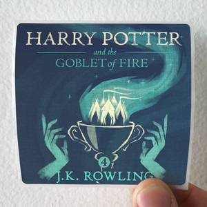 JK Rowling Harry Potter And The Goblet Of Fire Album Cover Sticker