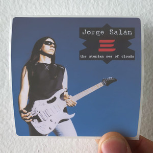 Jorge Salan The Utopian Sea Of The Clouds Album Cover Sticker