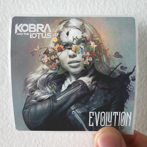 Kobra and The Lotus Evolution Album Cover Sticker
