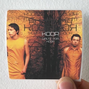 Koop Waltz For Koop Album Cover Sticker Koop Waltz For Koop Album Cover Sticker