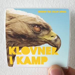 Klovner i Kamp Rnen Tek Ikkje Unga Album Cover Sticker