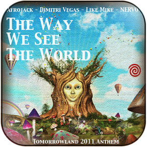 Afrojack The Way We See The World-1 Album Cover Sticker Album Cover Sticker
