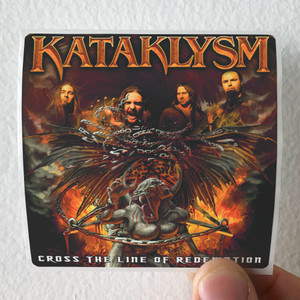 Kataklysm Cross The Line Of Redemption Album Cover Sticker