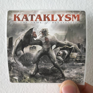 Kataklysm In The Arms Of Devastation Album Cover Sticker