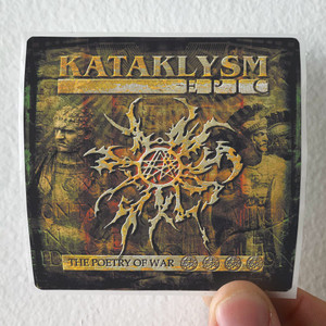 Kataklysm Epic The Poetry Of War 1 Album Cover Sticker