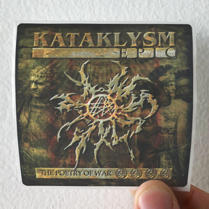 Kataklysm Epic The Poetry Of War Album Cover Sticker