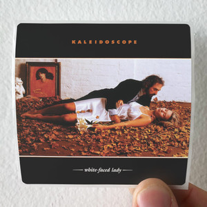 Kaleidoscope White Faced Lady Album Cover Sticker