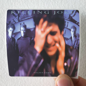 Killing Joke Night Time Album Cover Sticker Killing Joke Night Time Album Cover Sticker