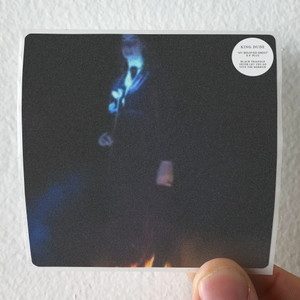 King Dude My Beloved Ghost Album Cover Sticker King Dude My Beloved Ghost Album Cover Sticker