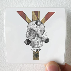 King Dude Love Album Cover Sticker King Dude Love Album Cover Sticker