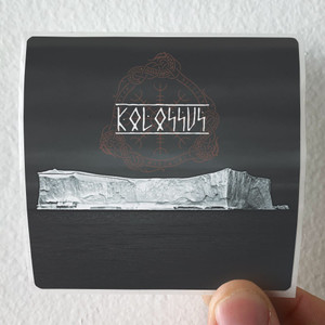 Kolossus The Line Of The Border Album Cover Sticker