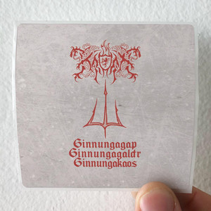 Kroda Ginnungagap Ginnungagaldr Ginnungakaos Album Cover Sticker Kroda Ginnungagap Ginnungagaldr Ginnungakaos Album Cover Sticker