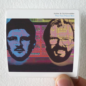 Keller and Schonwalder The Two Piece Box Album Cover Sticker Keller and Schonwalder The Two Piece Box Album Cover Sticker