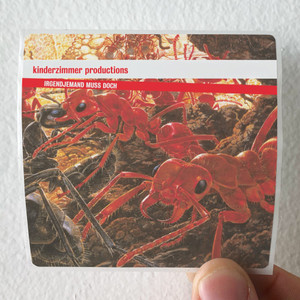 Kinderzimmer Productions Irgendjemand Muss Doch Album Cover Sticker