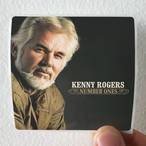 Kenny Rogers 21 Number Ones Album Cover Sticker Kenny Rogers 21 Number Ones Album Cover Sticker