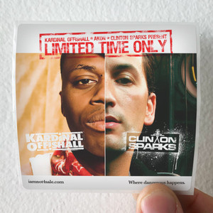 Kardinal Offishall Limited Time Only Hosted By Akon Album Cover Sticker