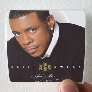 Keith Sweat Just Me Album Cover Sticker Keith Sweat Just Me Album Cover Sticker