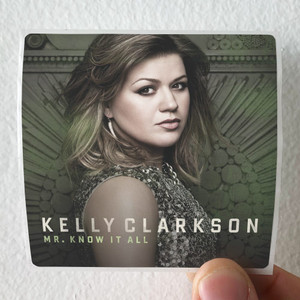 Kelly Clarkson Mr Know It All Album Cover Sticker Kelly Clarkson Mr Know It All Album Cover Sticker