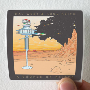 Kool Keith A Couple Of Slices Album Cover Sticker Kool Keith A Couple Of Slices Album Cover Sticker