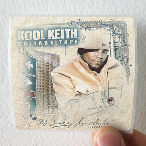Kool Keith Collab Tapes Album Cover Sticker