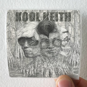 Kool Keith Space Goretex 1 Album Cover Sticker Kool Keith Space Goretex 1 Album Cover Sticker