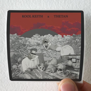 Kool Keith Space Goretex Album Cover Sticker Kool Keith Space Goretex Album Cover Sticker