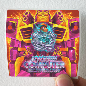 Kool Keith Computer Technology Album Cover Sticker Kool Keith Computer Technology Album Cover Sticker