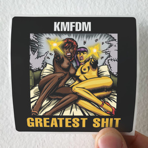KMFDM Greatest Shit Album Cover Sticker