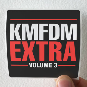 KMFDM Extra Volume 3 Album Cover Sticker