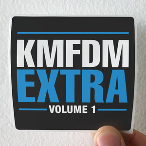 KMFDM Extra Volume 1 Album Cover Sticker