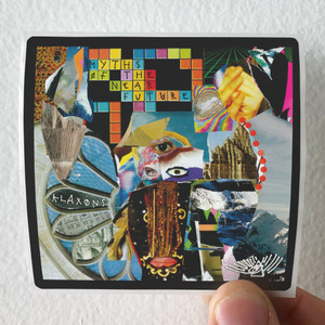 Klaxons Myths Of The Near Future Album Cover Sticker Klaxons Myths Of The Near Future Album Cover Sticker