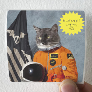 Klaxons Surfing The Void Album Cover Sticker Klaxons Surfing The Void Album Cover Sticker