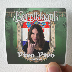 Korpiklaani Pivo Pivo Album Cover Sticker